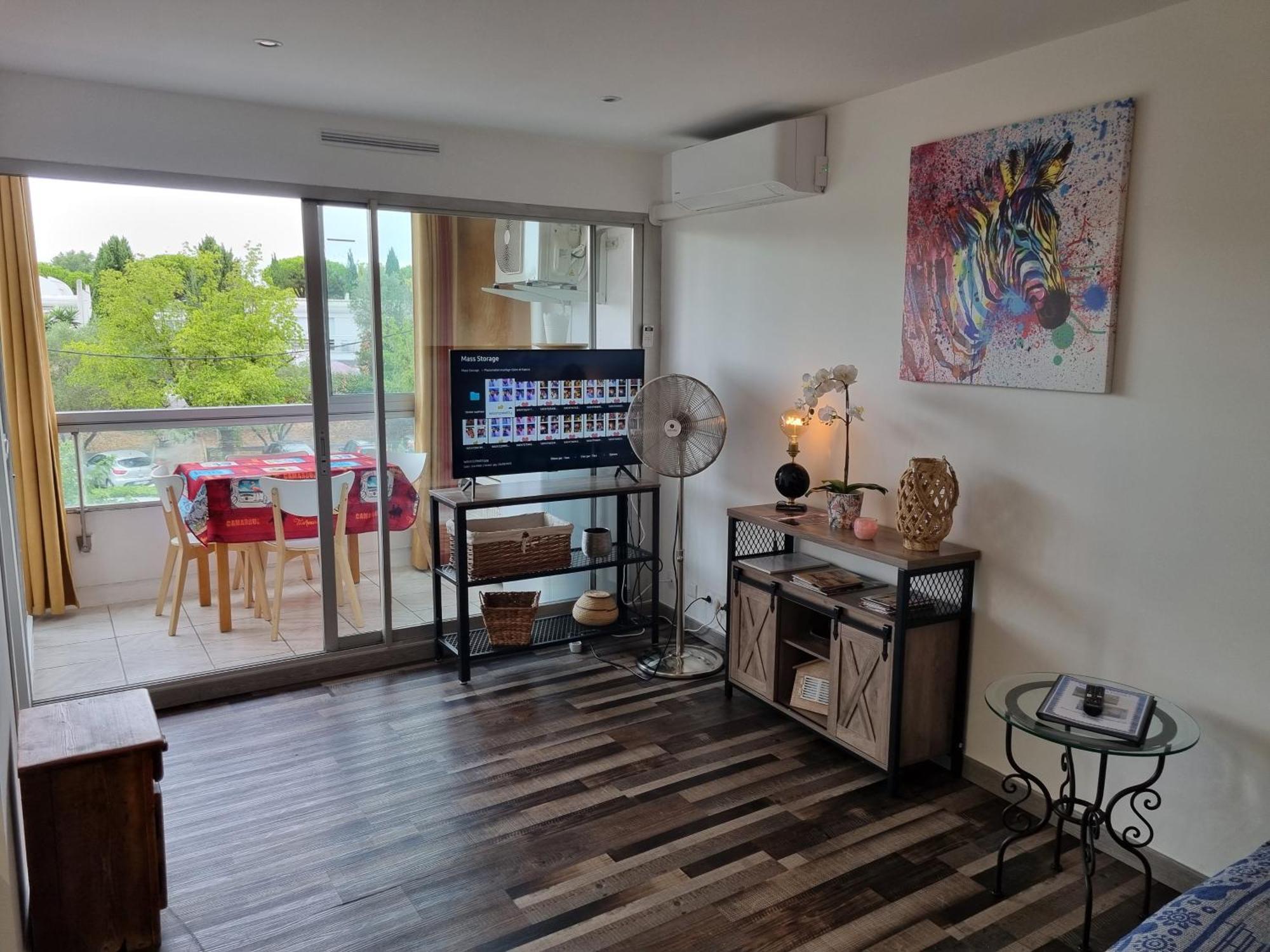 Superbe T2 Tout Confort 3 Etoiles, Entierement Renove Avec Piscine, Parking, Clim, Wifi, Netflix 拉格朗德默特 外观 照片
